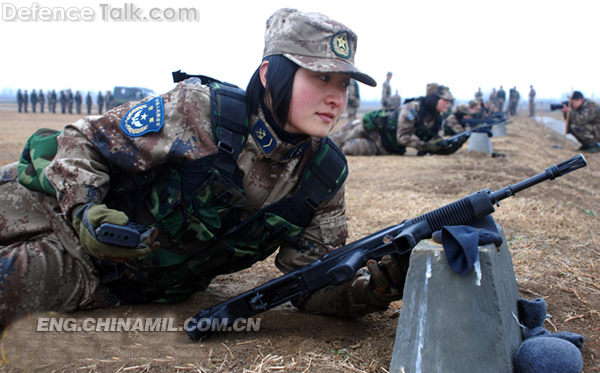 PLA Female recruits