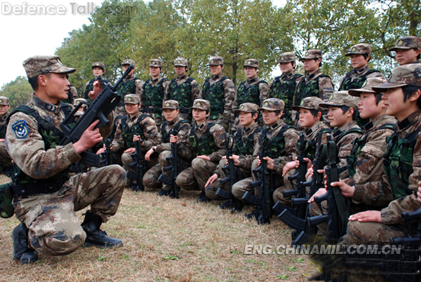 PLA Female recruits