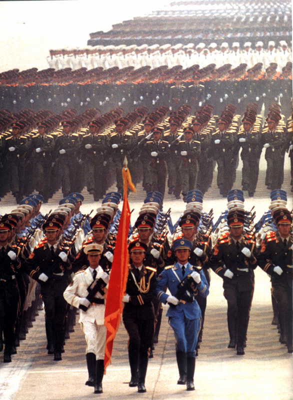 PLA honor guards