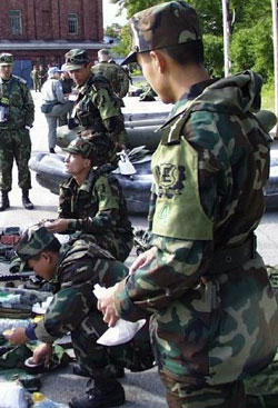 PLA soldiers