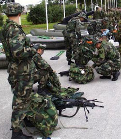 PLA soldiers