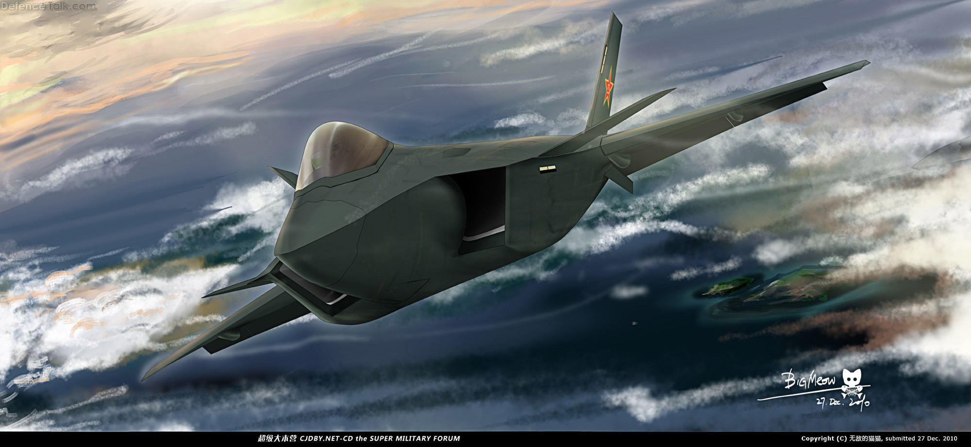 PLAAF  J-20 CG images and Fan Art