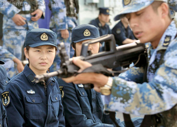 PLAN Female soldiers