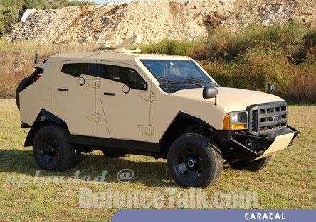 Plasan Sasa Caracal Armoured vehicle, Israel