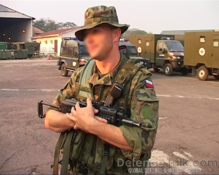 Polish Army Troops in Congo, Africa