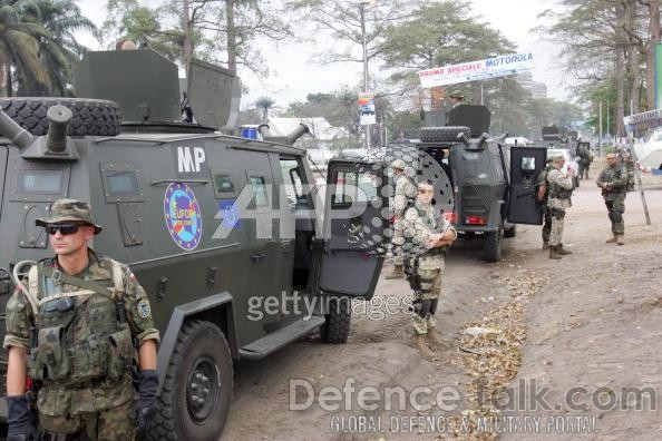 Polish Army Troops in Congo, Africa