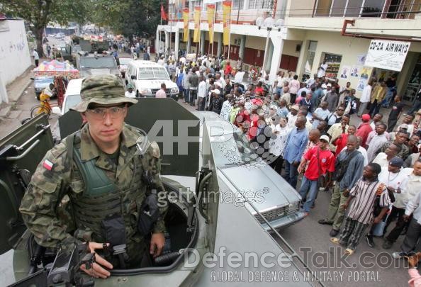 Polish Army Troops in Congo, Africa