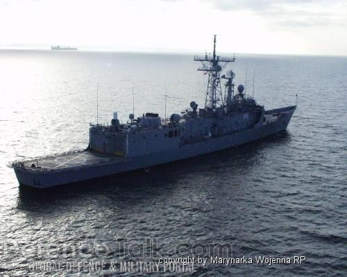 Polish navy OHP frigate