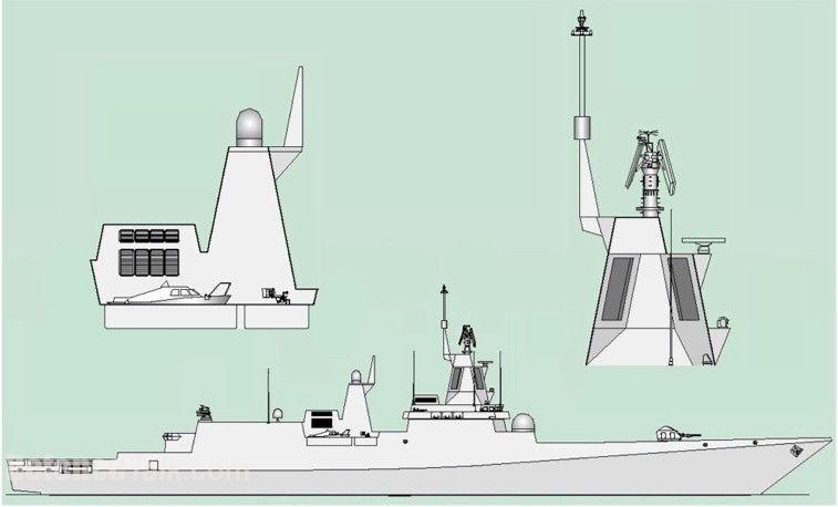 Possible future FRS navy frigate