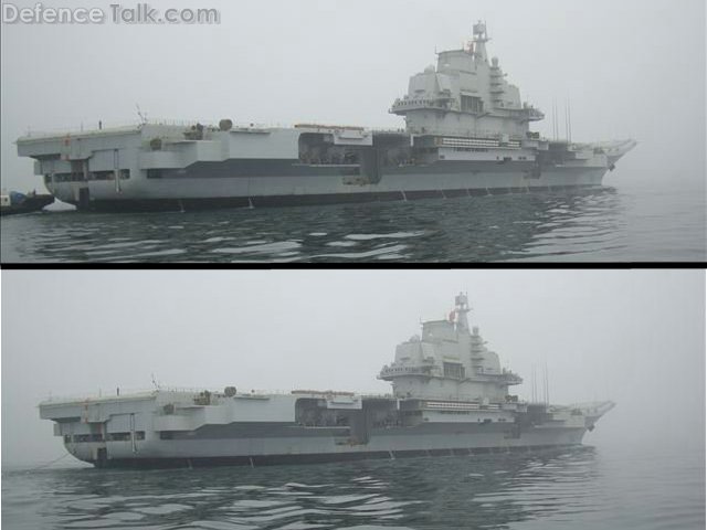 Potential propulsion problems during Chinese carrier trials