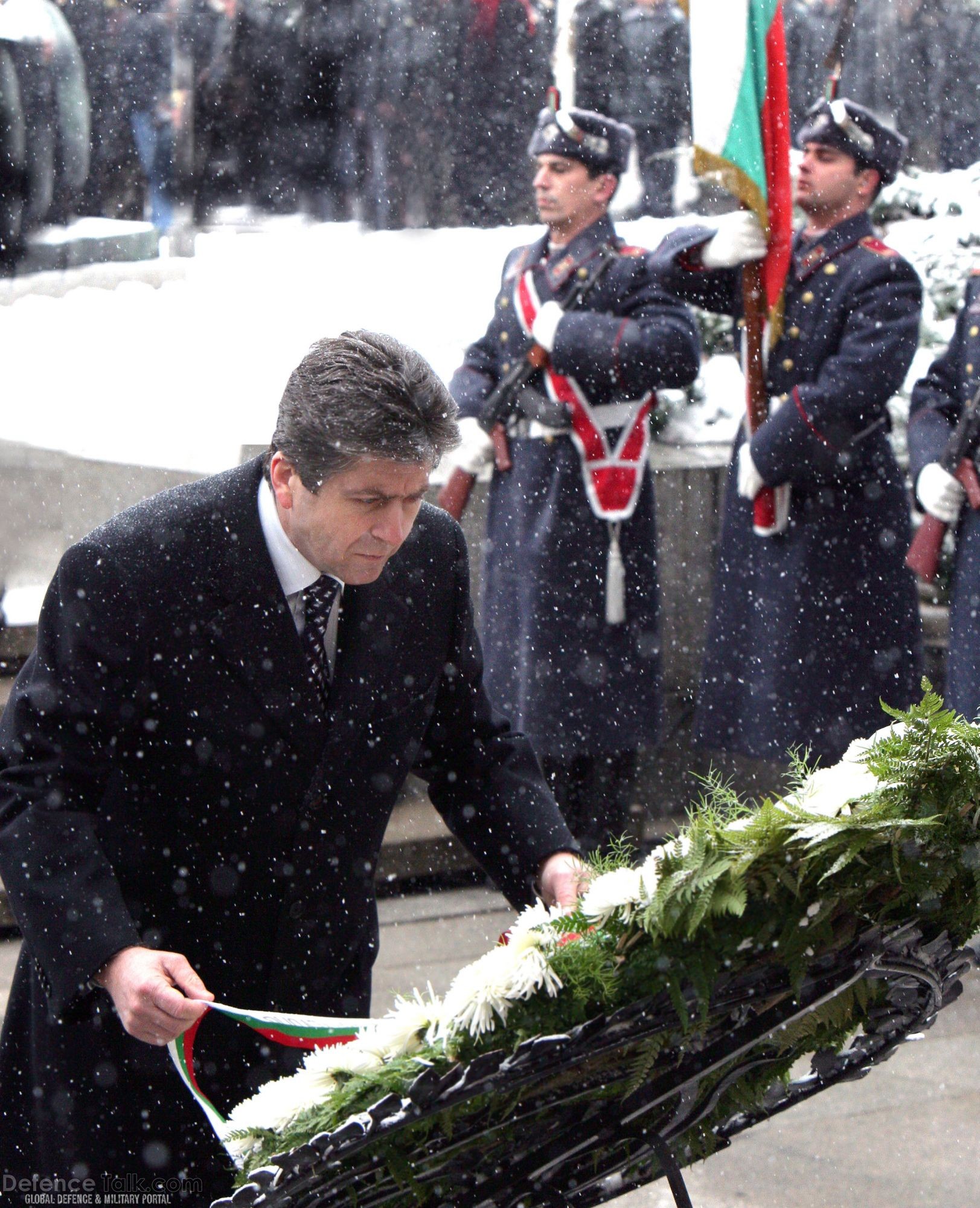 President Honoring the Fallen