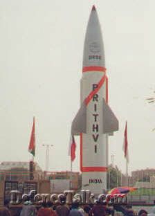 Prithvi SRBM