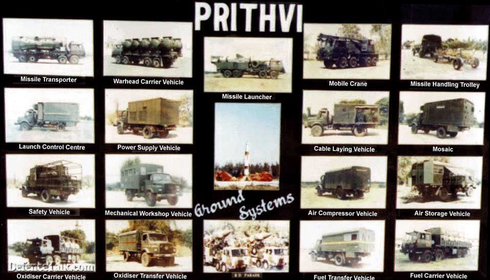 PrithviSupport Vehicles