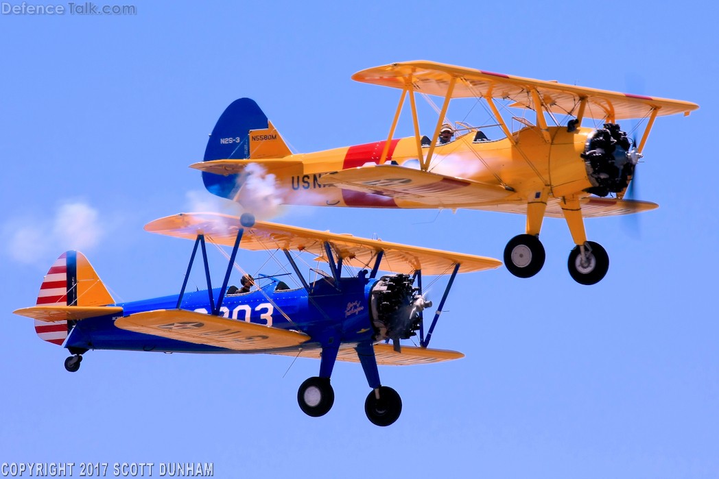 PT-17 & PT-13 Kaydet Biplane Trainer Aircraft