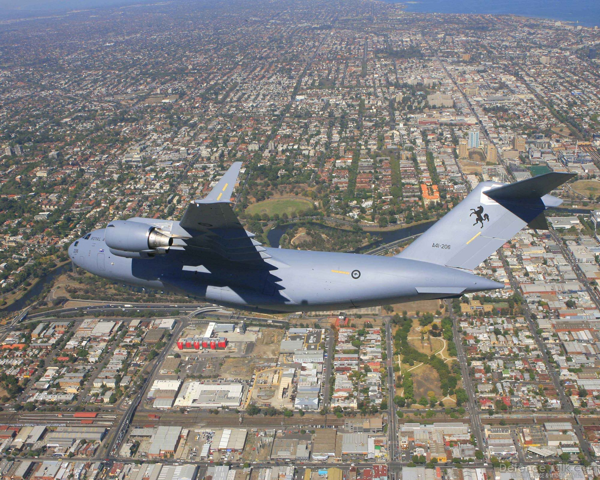 RAAF C-17 Globemaster - Avalon Air Show 2007