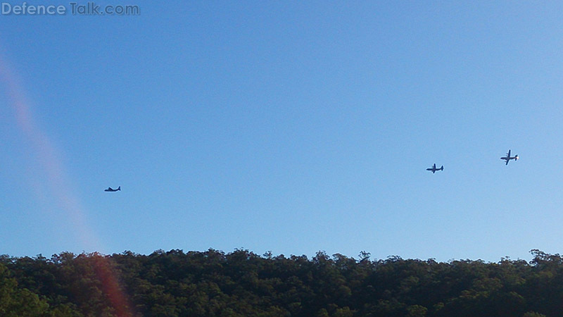 RAAF C130 and C17