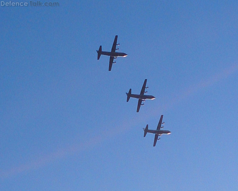 RAAF C130 and C17