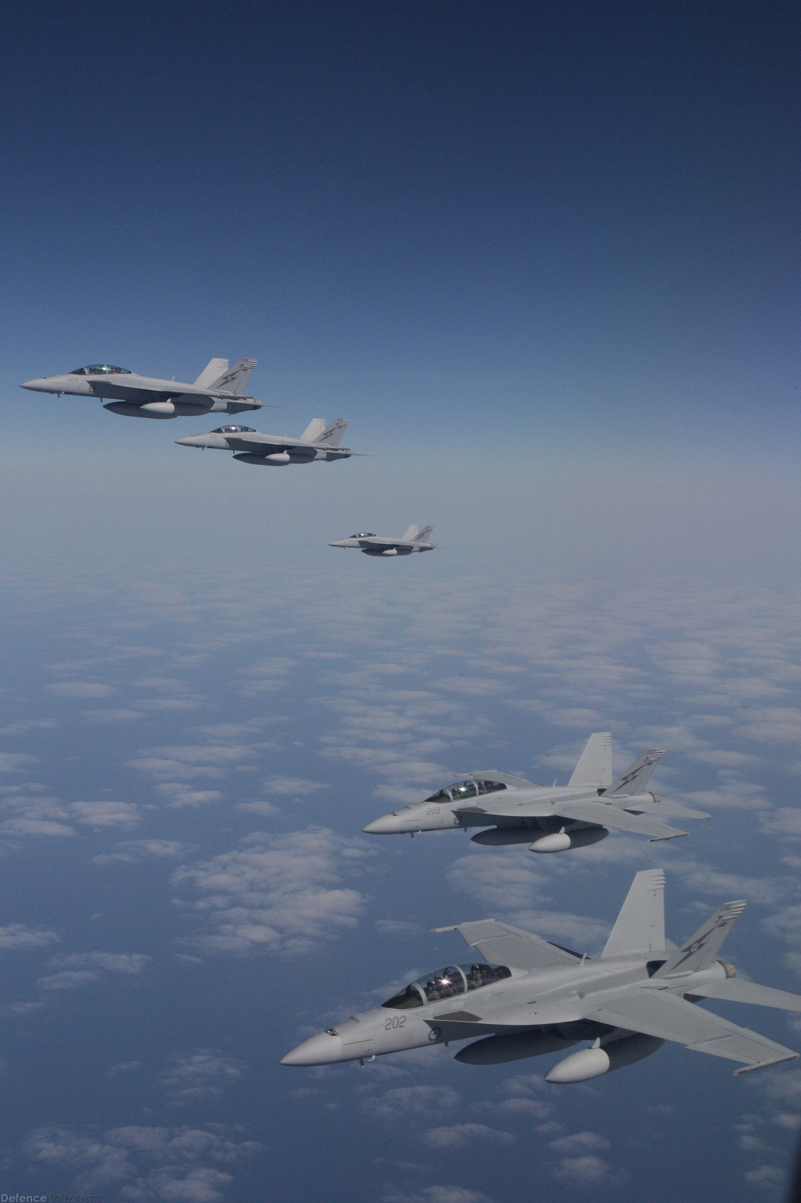 RAAF F-18 Super Hornets Flight