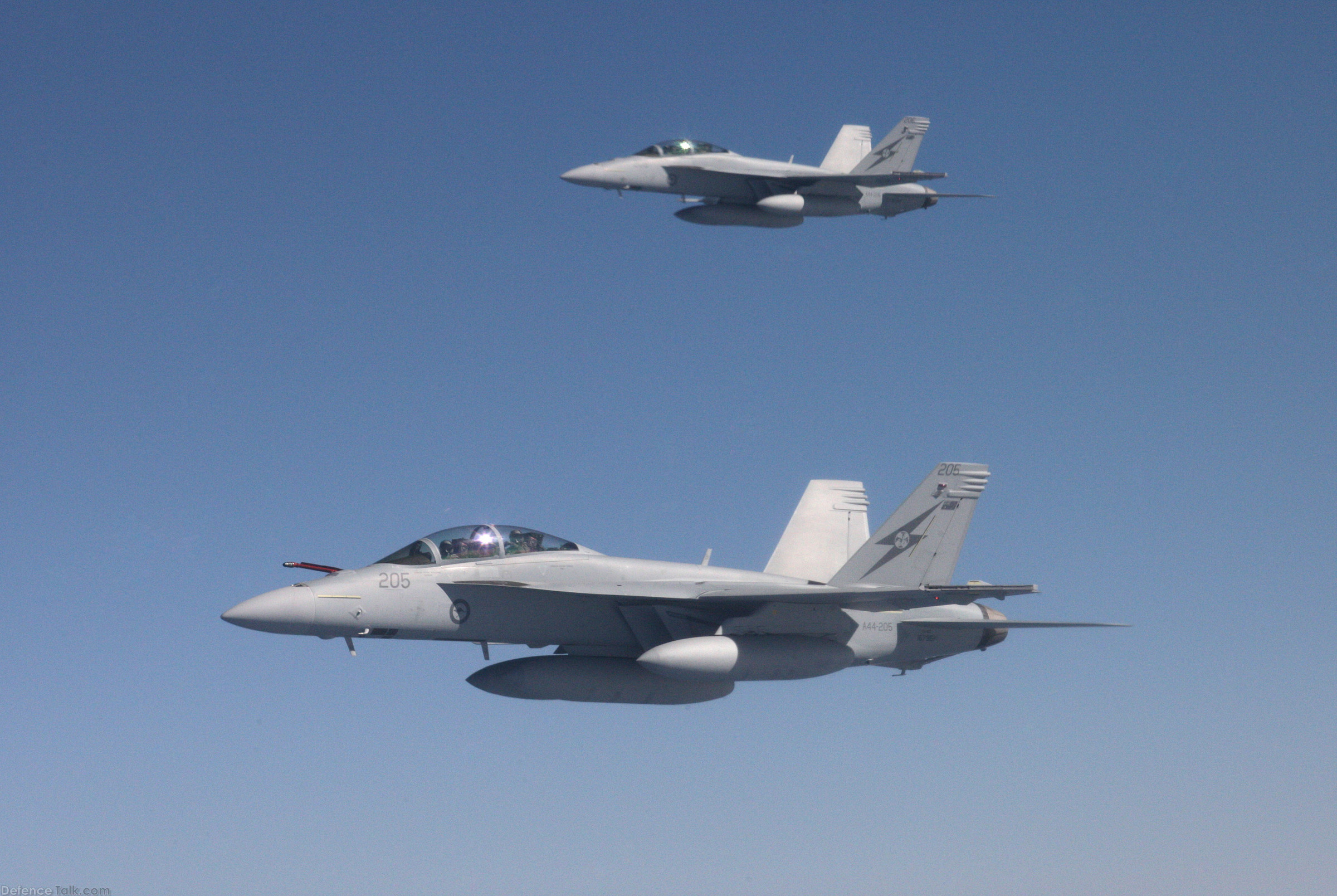 RAAF F-18 Super Hornets Flight