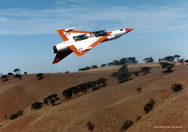 RAAF Mirage ARDU flight belly up