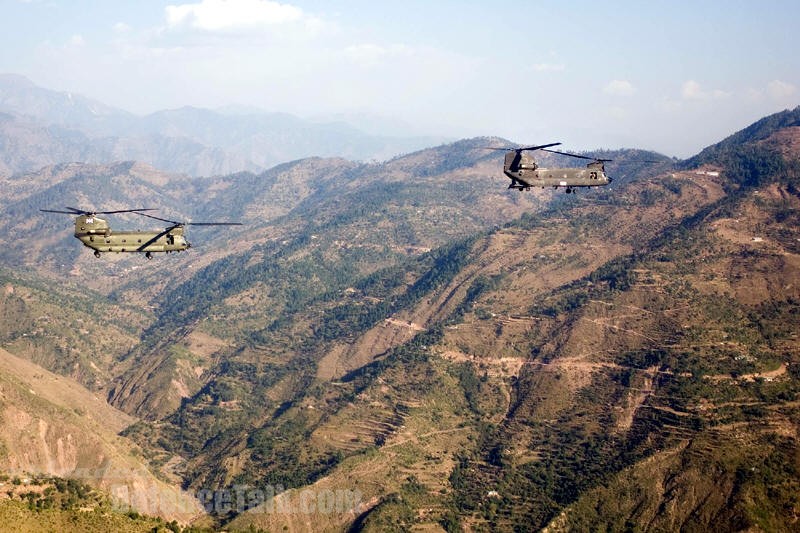 RAF Chinooks on Ops