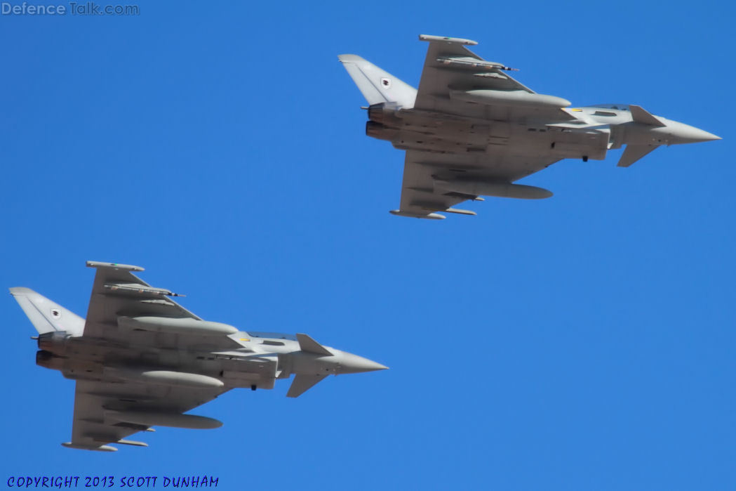 RAF Eurofighter Typhoon FGR4 Fighters