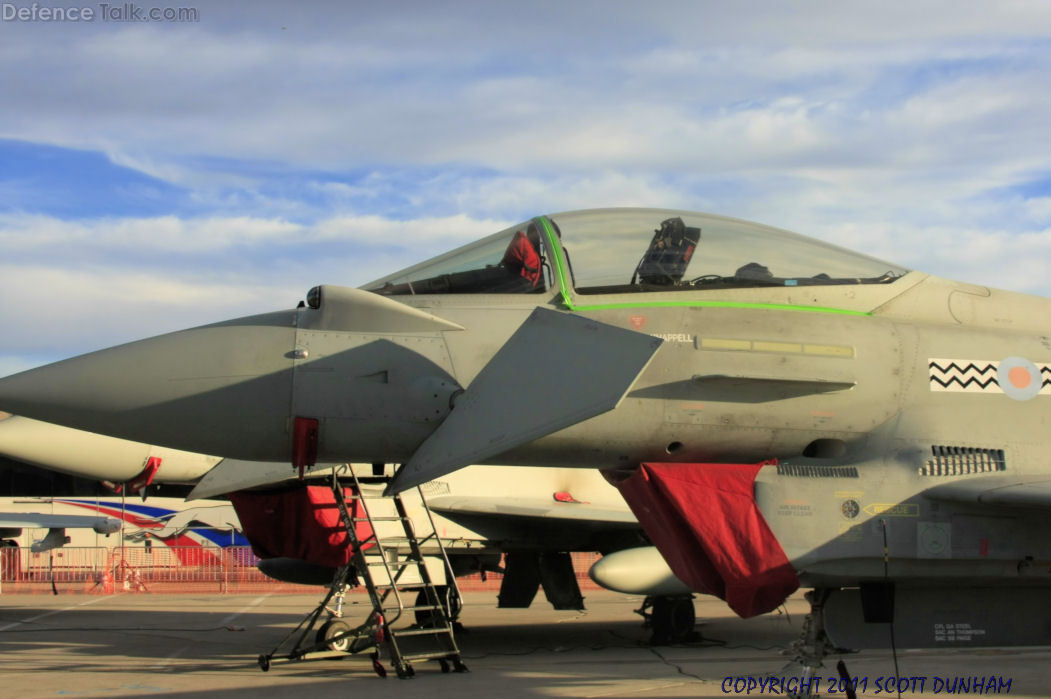 RAF Eurofighter Typhoon Fighter