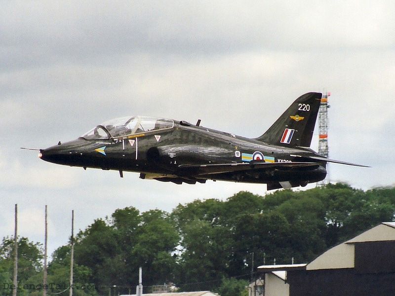 RAF Hawk Training Jet