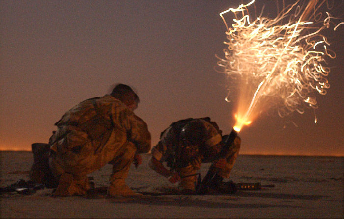 RAF Regiment Mortar