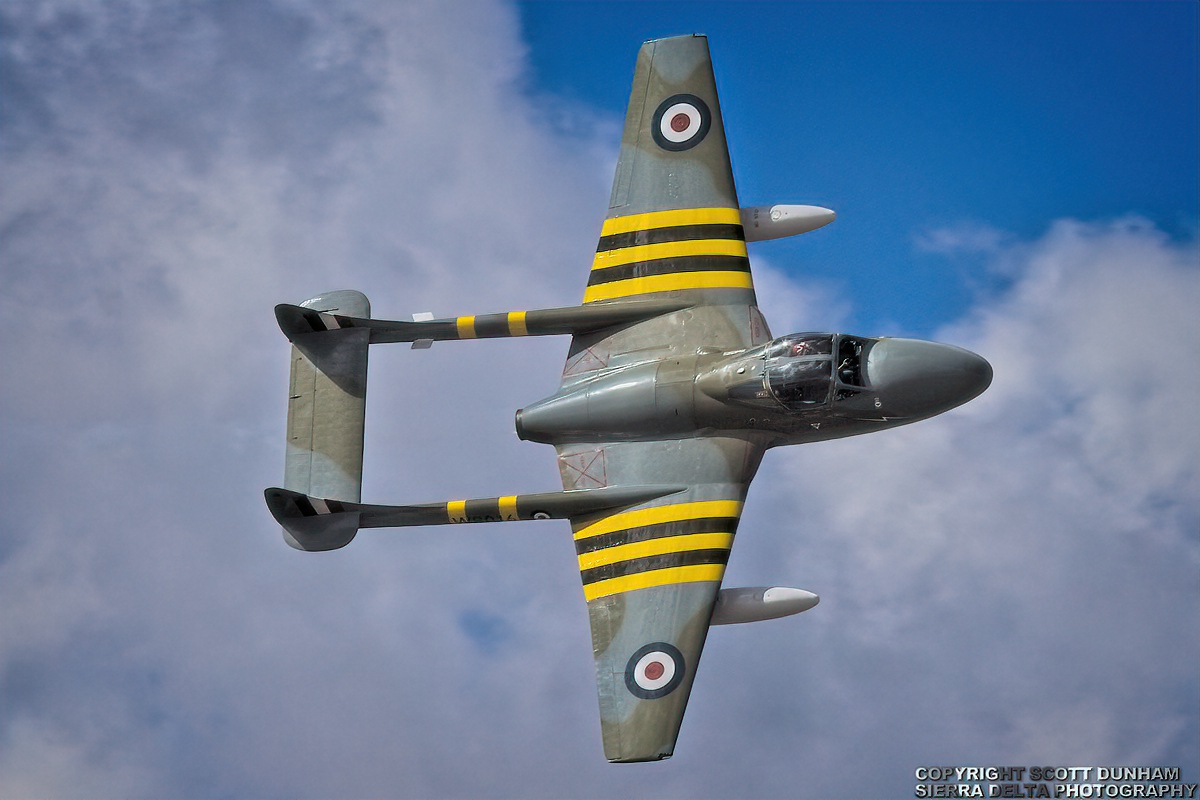 RAF Vampire Jet Fighter
