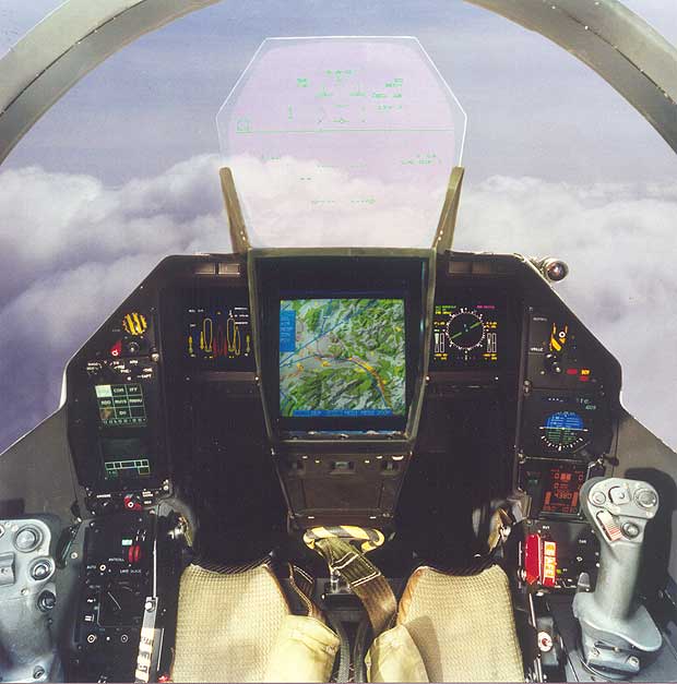 Rafale's cockpit