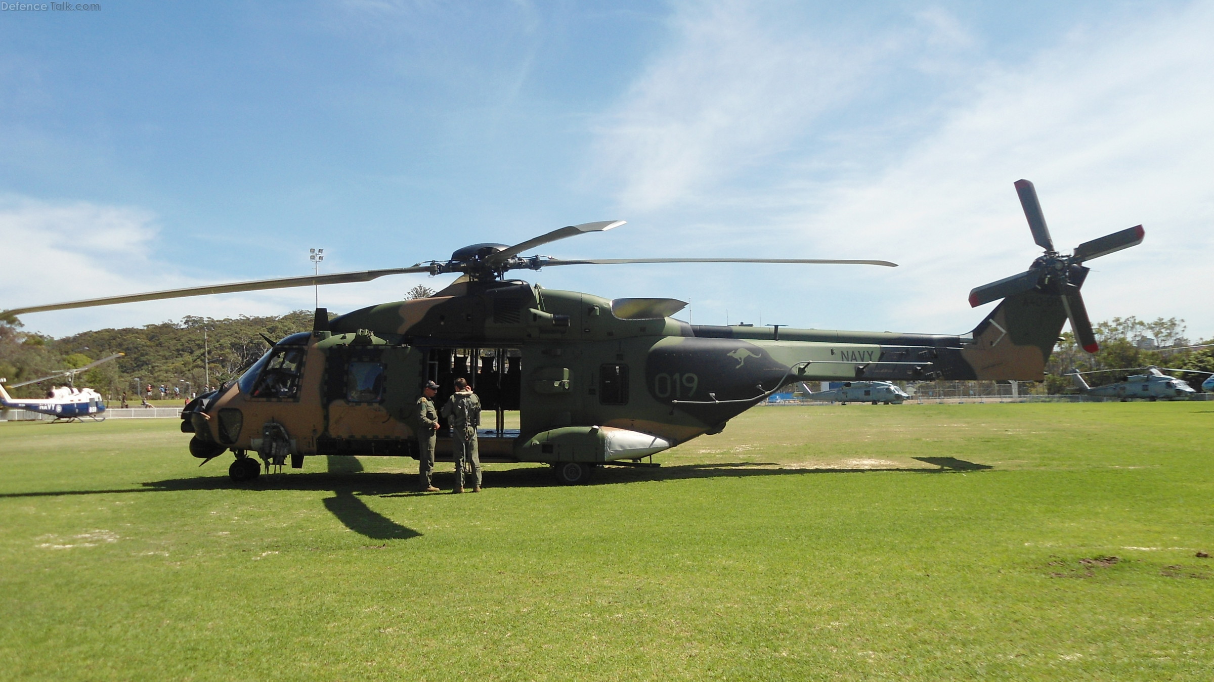 RAN Fleet Review 2013 helicopters