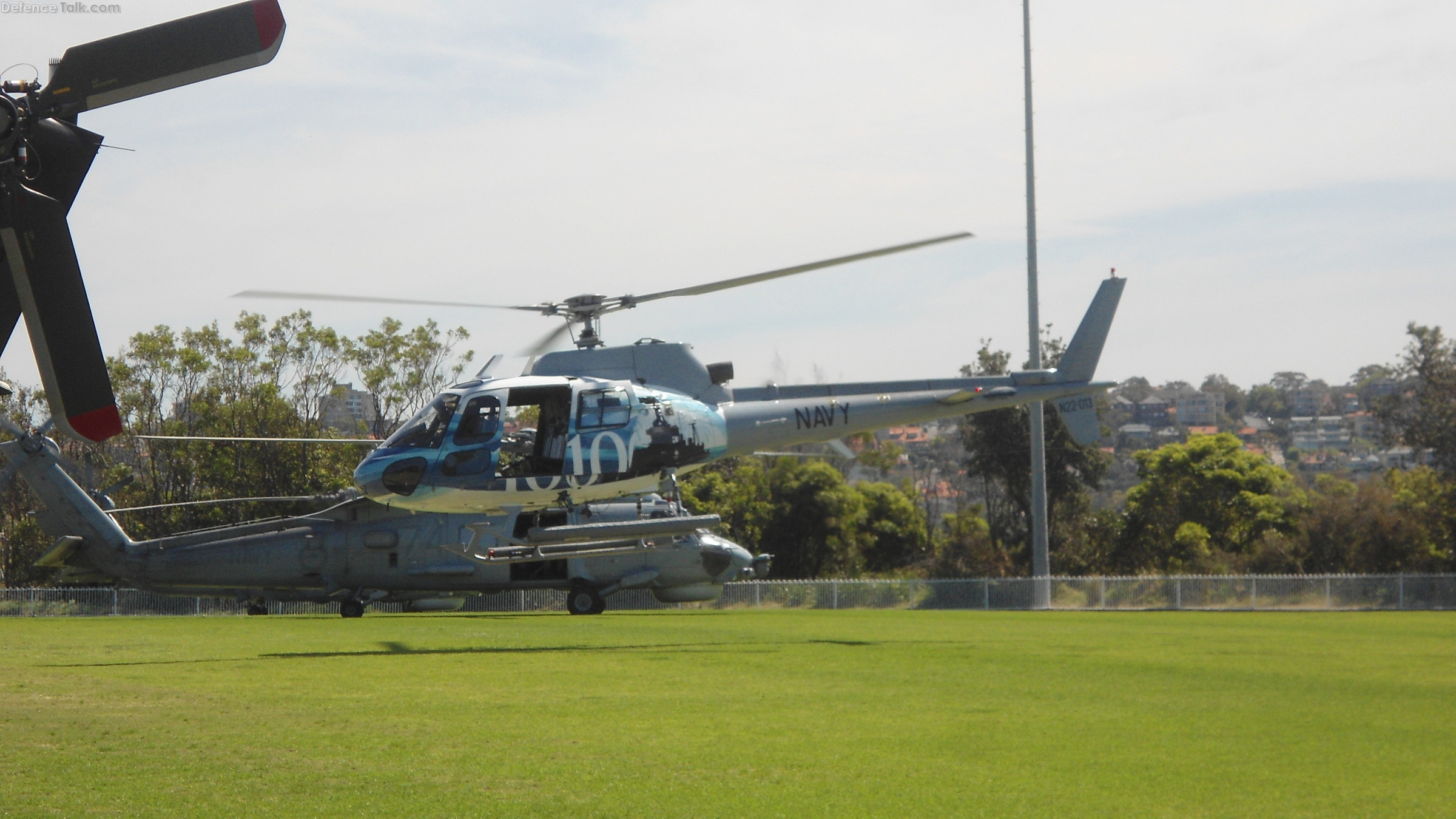 RAN Fleet Review 2013 helicopters