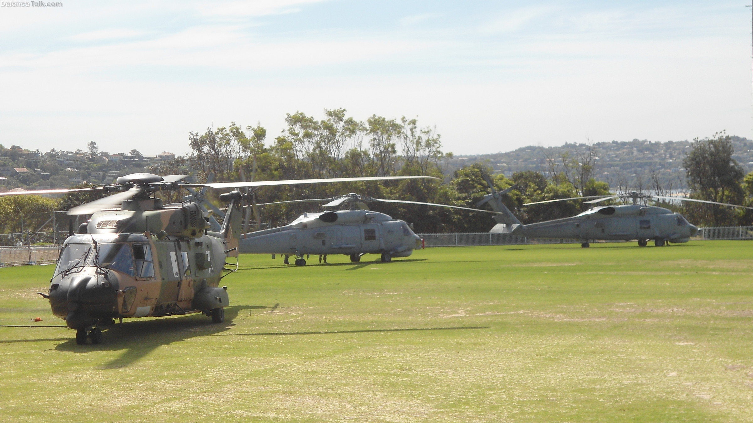 RAN Fleet Review 2013 helicopters