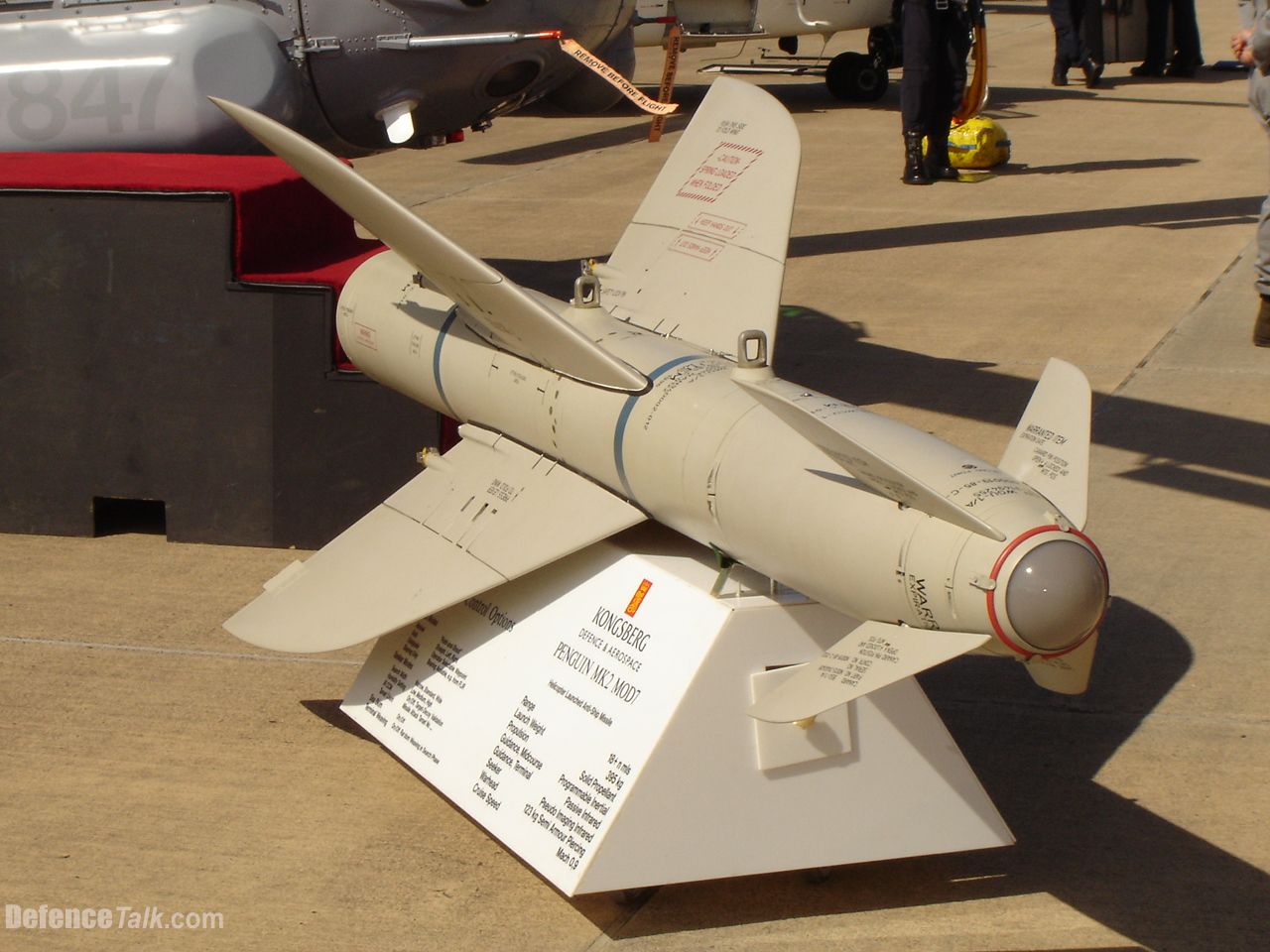 RAN Penguin Anti-ship missile at Avalon Airshow