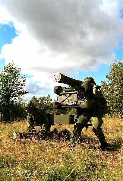 RBS 70 SHORT-RANGE ANTI-AIRCRAFT MISSILE, SWEDEN