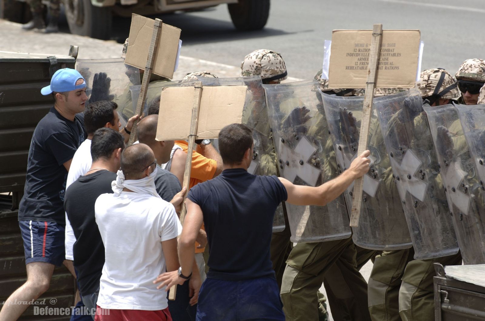 Reaction force demonstration - NATO Response Force (NRF) Exercise