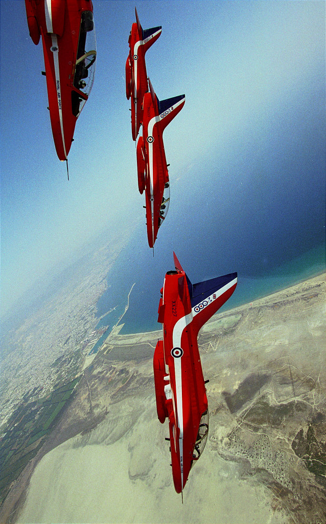 Red Arrows- RAF display team