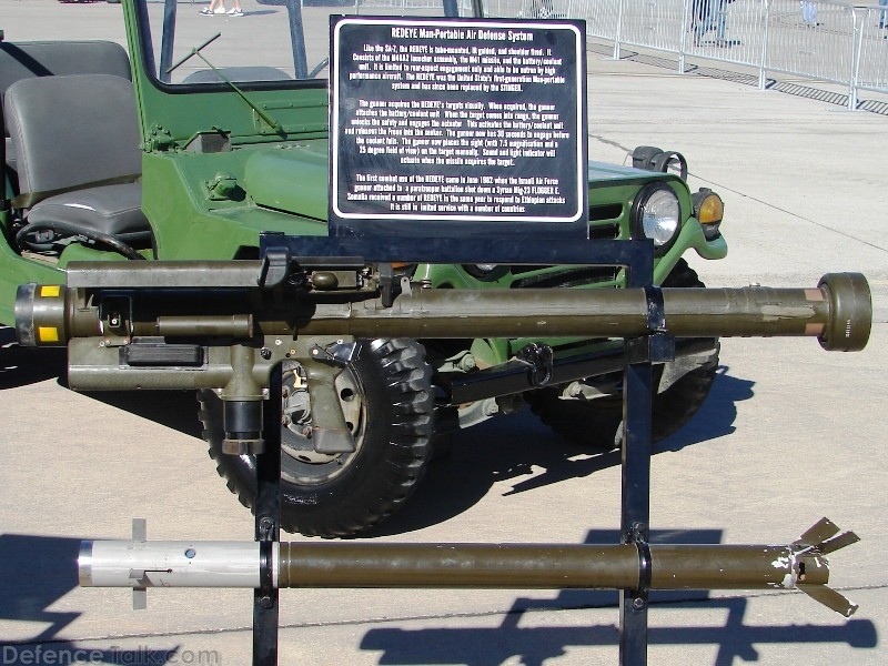 Redeye Anti Aircraft Rocket Launcher