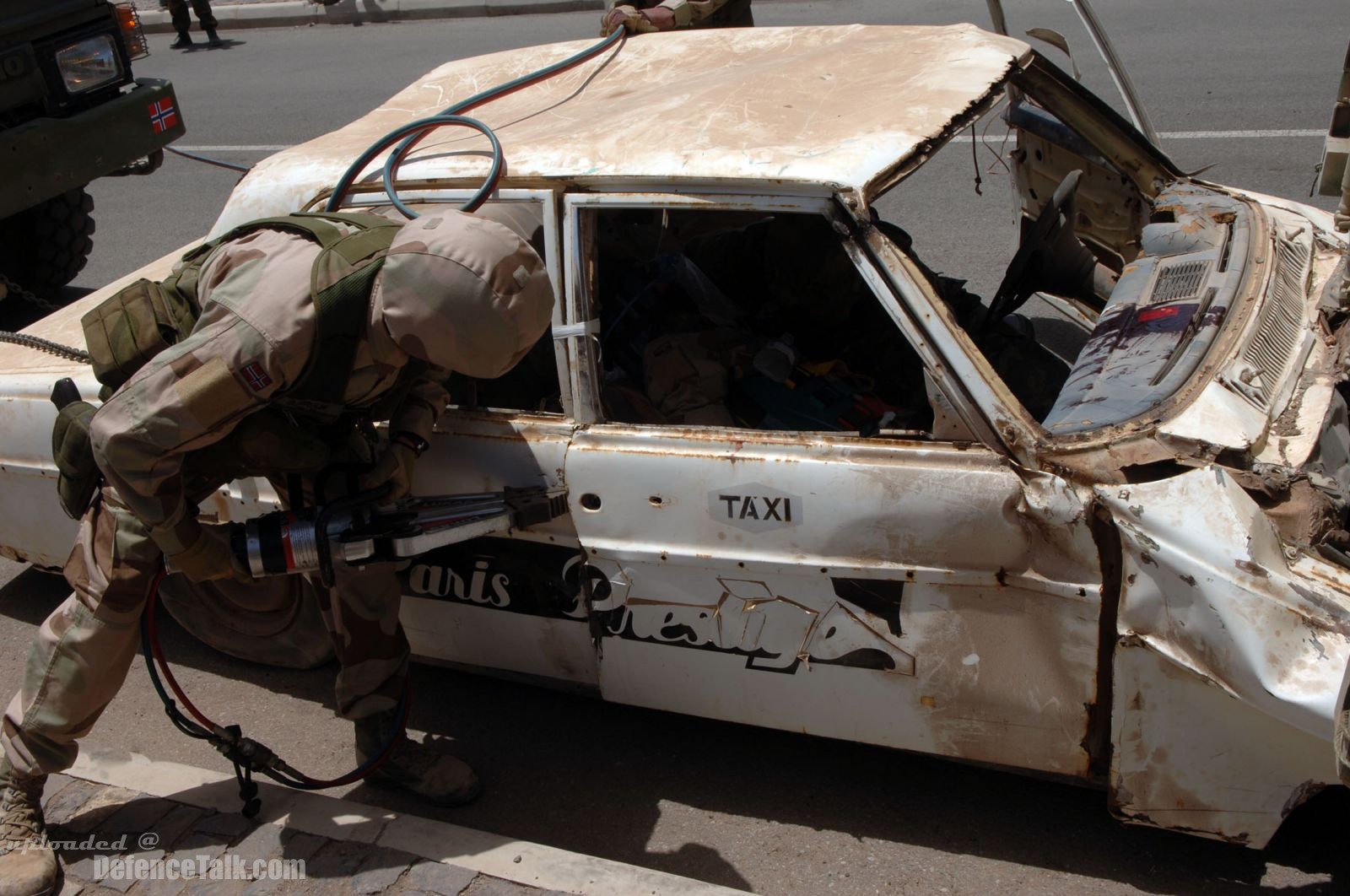 Relief operations - Exercise Steadfast Jaguar by NATO Response Force (NRF)