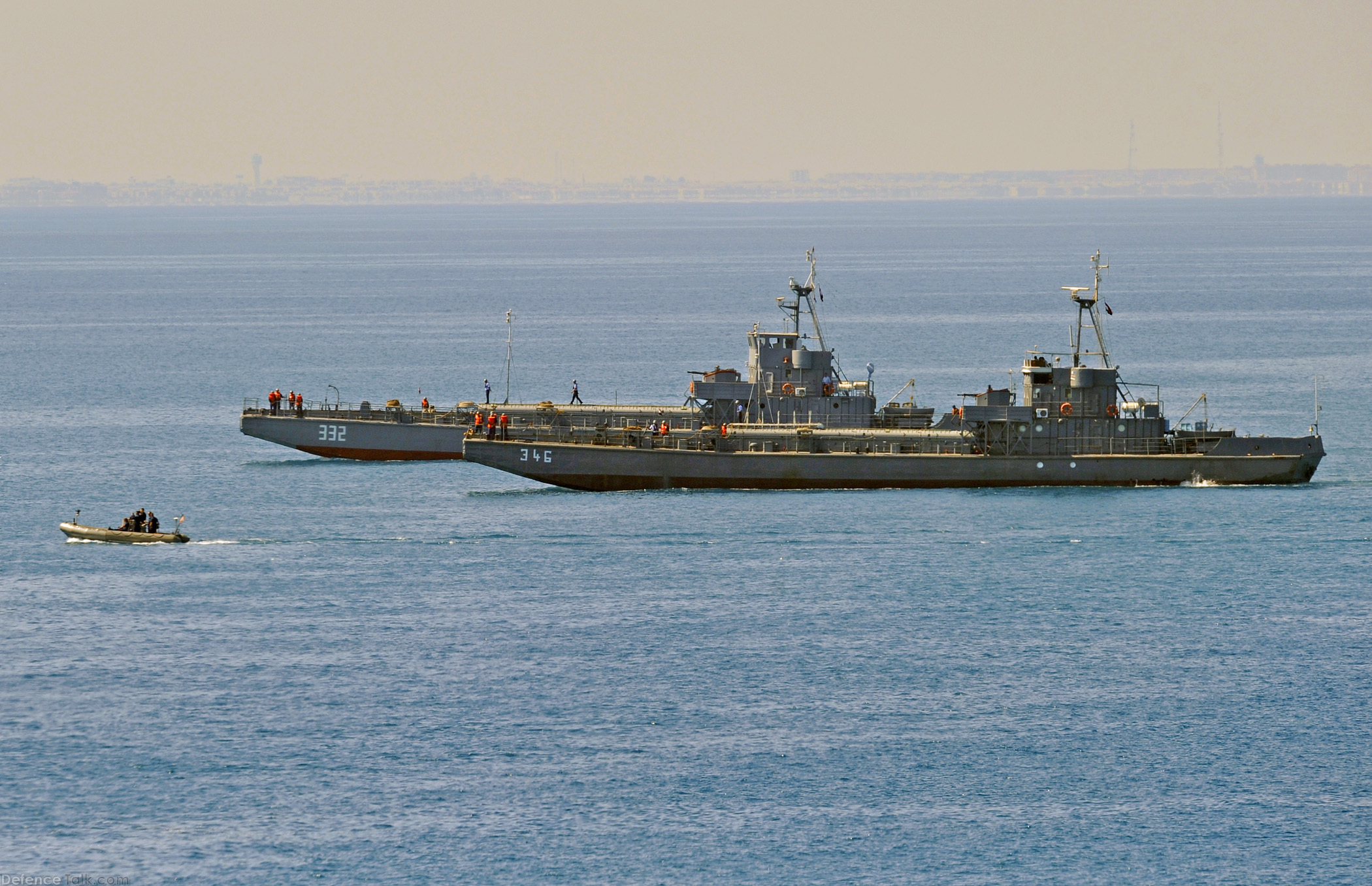 RHIB, Egyptian navy amphibious landing craft - Bright Star 2009