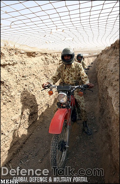 Riding through Trench - Zolfaqar Iran War Games