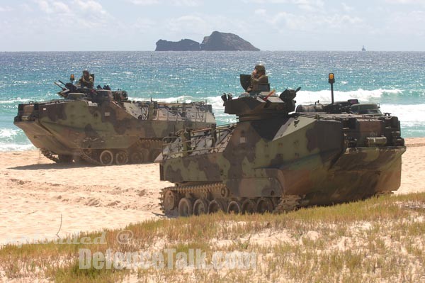 RIMPAC 2006 - An Amphibious Assault Vehicle (AAV)