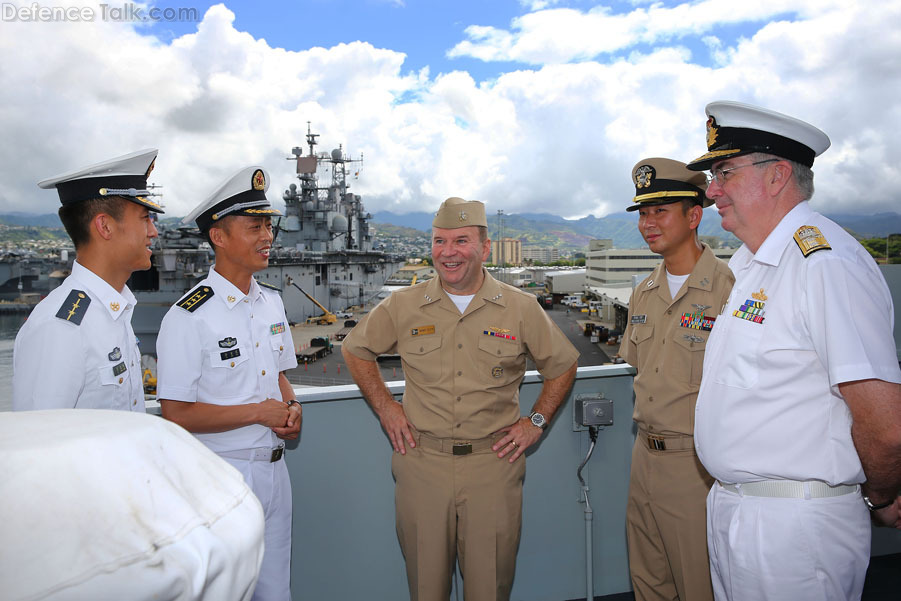 RIMPAC 2014 Visit to PLAN