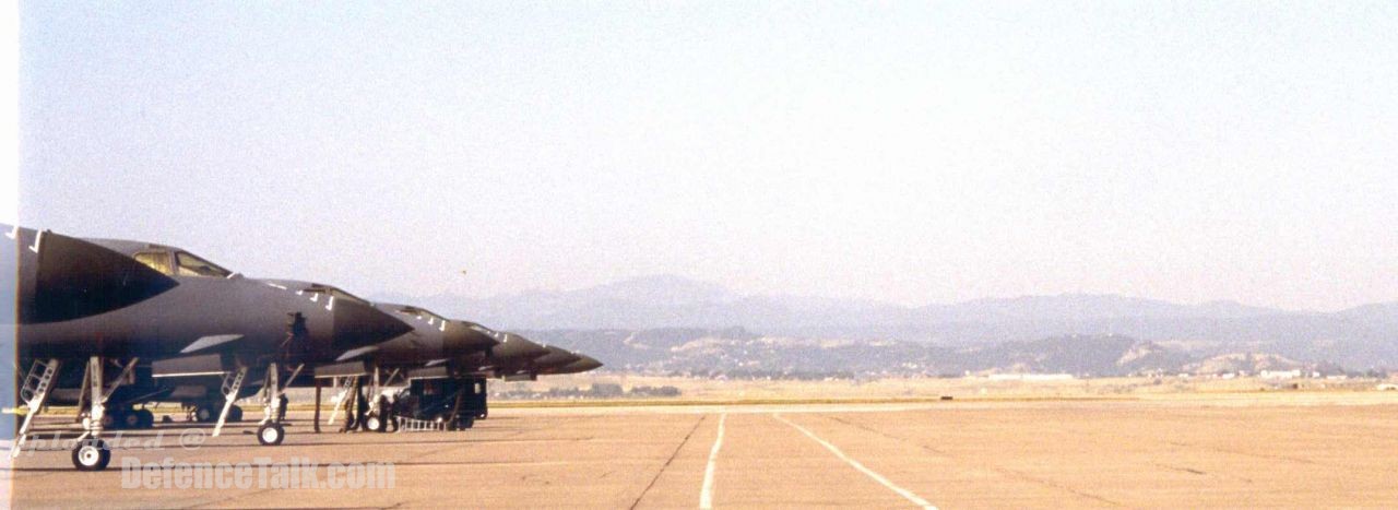 Rockwell B-1B\'s at Ellsworth A.F.B in 2002