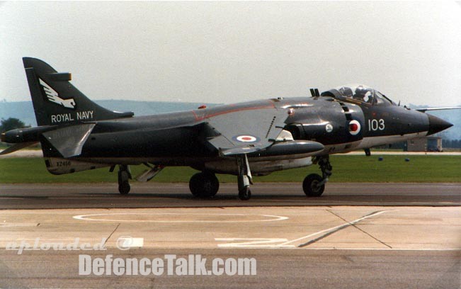 Royal Navy Sea Harrier FRS1