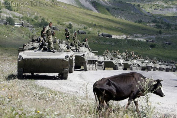 Russian Column, Transcaucus Highway