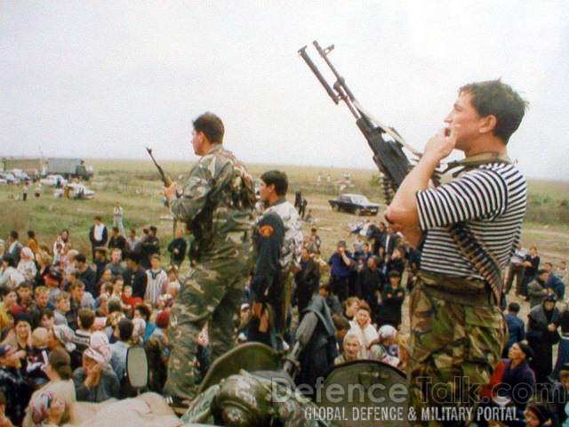 Russian Military and war in Chechnya