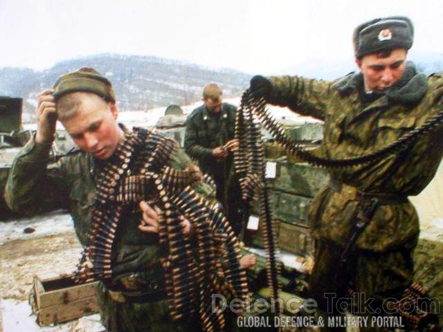 Russian Military and war in Chechnya