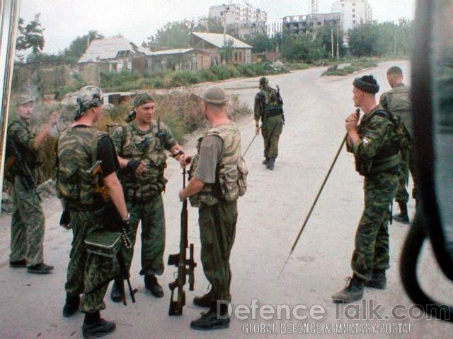 Russian Military and war in Chechnya